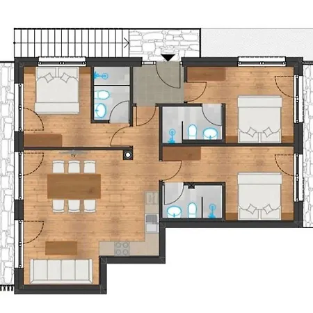 Apartamento Juma Alpine Living *